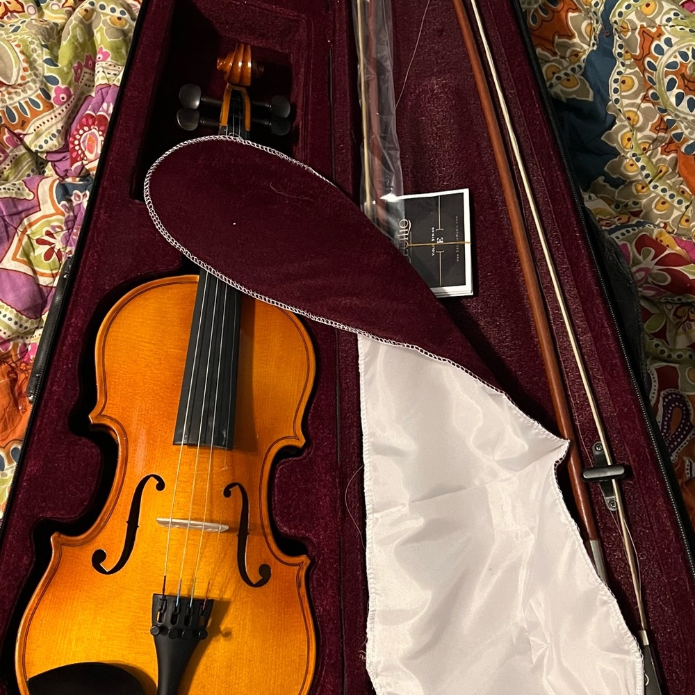 Elegant Brown Violin Set (SOLD)